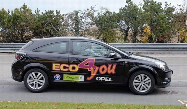 Opel ECO4you Challenge 2007: Mit dem Opel Astra 1.6 Turbo auf Sparfahrt.